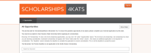 Scholarship for Kats