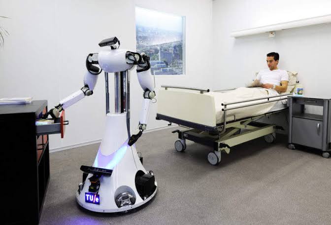 Hospital robots 